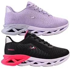 Kit 2 Tênis Feminino Treino Academia Corrida Caminhada