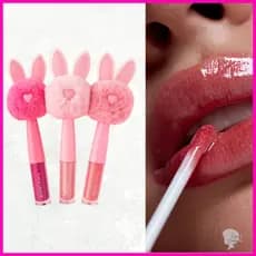 Lip Gloss Pompom Coelho Bobbi Rara