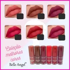 Batom Líquido Matte Belle Angel 4ml - Coleção Melhores Cores