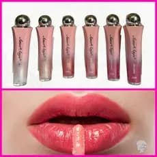 Lip Gloss Glitter Amor e Anjo Hidratante Lábios Macios e Iluminados + Brinde Exclusivo!