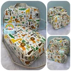 Kit Bolsa Maternidade impermeavel Menina e Menino Tamanho grande na Promoção hoje