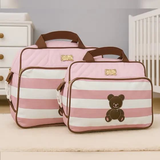 Kit Bolsa Grande Para Saída Maternidade Mala bebe Cabe Tudo Promoção de hoje