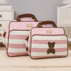Kit Bolsa Grande Para Saída Maternidade Mala bebe Cabe Tudo Promoção de hoje