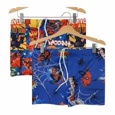 KIT 2 Sungas Box Infantil Praia Piscina Estampada Forrada