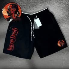 Bermuda Esportiva Tectel Masculina - Snoop Dog - Academia Corrida Basquete