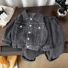 Roupas infantis meninos roupas ternos e ternos jaquetas jeans estilo coreano roupas infantis 2026 primavera outono novo