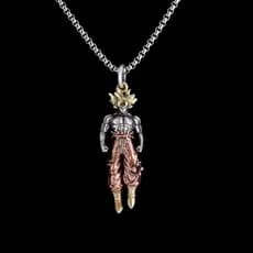 Colar Com Pingente De Personalidade Son Goku Para Homens Colares De Corrente De Suéter Hip Hop