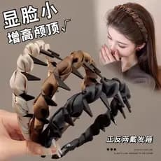 Novas Tiaras De Estilo Japonês E Coreano Com Dentes Para Mulheres Alta Qualidade Elegantes Tops De Caveira Uso Diário ,