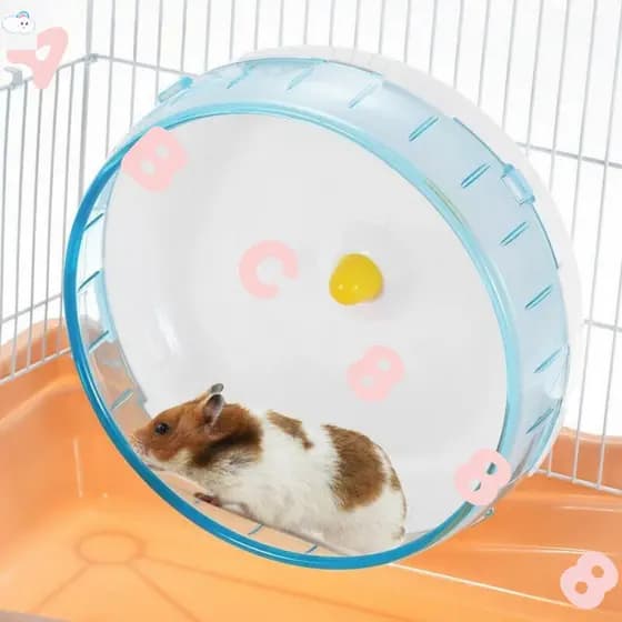 Roda Redonda Esportiva Porco Guinea Para Exercícios / Hamster / Corrida / Corrida / Disko De Corrida
