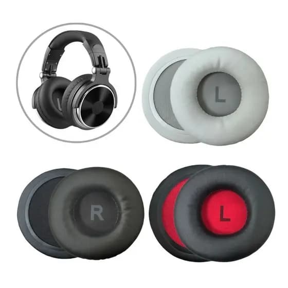Almofada Ouvido Elasticidade Estone Para STUDIO PRO10 30 50 Capas Couro Proteico Fones Apresentações A