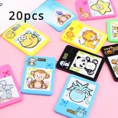 20 Pcs Labirinto Para Crianças De Grade Educacional Pequenos Brinquedos Educacionais Do Jardim De Infância Presentes