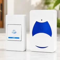 Campainha Sem Fio Wireless Alcance 150m 32 Toques Fácil Instalação Residencial Comercial Bivolt