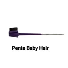 Pente Baby Hair para acabamento e estilização dos fios finos na frente
