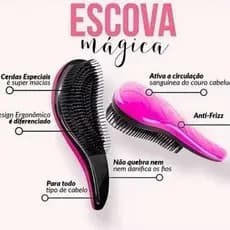 Escova Mágica Desembaraçante – Diga Adeus aos Nós e ao Frizz!
