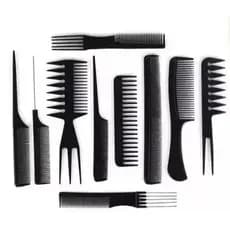 ✨ Kit 10 Pentes Profissionais Hairbrush Anti-estático ✨