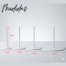 Kit Guindaste de bolo 11cm, 16cm, 21cm e 26cm a sua escolha para segurança do bolo