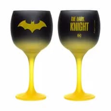 Taça de Drinks em Vidro Prime DC Batman 615 ML – Elegância e Exclusividade para Fãs COLECIONAVEL