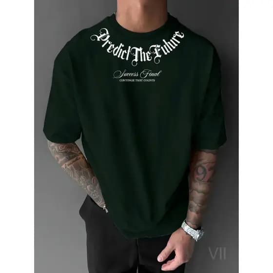 Camiseta Masculina Streetwear Estilo America Estampada Suedine 240g Pesado