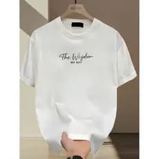 Camiseta Masculina Camisa The Wizolom 100% Algodão Manga Curta Lançamento