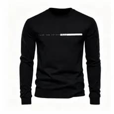 Camiseta Manga Longa Masculino Los Angeles Blusa Frio 100% algodao
