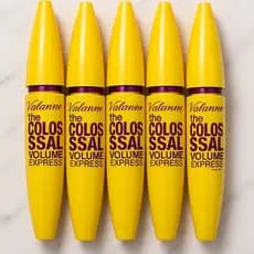 Kit 3 Máscaras de Cílios Rímel Volume Definição e Alongamento à Prova d'Água The Colossal