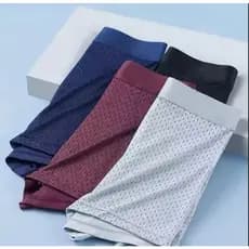 Kit com 4 Cuecas Box Masculinas Dry Fit Premium Respirável