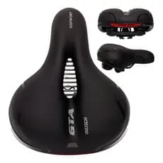 BANCO BIKE SELIM BICICLETA GTA COMFORT GEL TECH REFLETOR