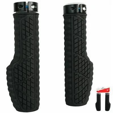 MANOPLA ABSOLUTE EG7 ANATÔMICA MTB BORRACHA DUPLO TRAVAMENTO