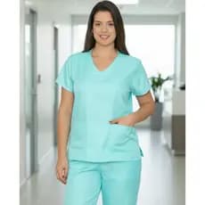 Pijama Hospitalar Cirúrgico Scrub Feminino Acinturado Varias Cores Tamanhos Gabardine 10