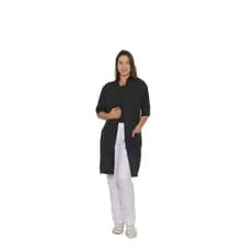 Jaleco Zíper Oxford Premium Gola Padre 3 Bolsos unissex Enfermeiro/ Medico/ Uniforme Trabalho