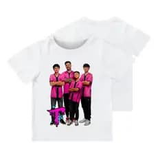Camiseta Infantil Fã Tropa Do Taspio Juvenil Personalizada