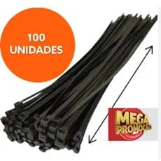 Abraçadeira Enforca Gato de Nylon  - 100 Unidades