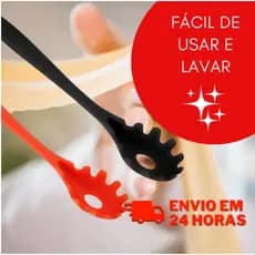 PEGADOR de MASSA /Macarrão Silicone Grande 28,5 cm Silicone