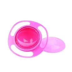 Prato Mágico Giratório Para Bebês Com Giro 360º - Pink