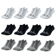 Meia Invisível Algodão Premium Confortável Ajuste Perfeito Leve Macia Kit 12 Pares