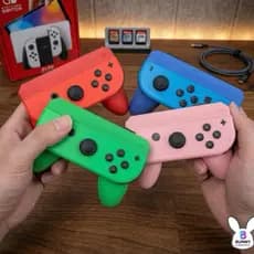 Grip Ergonômico Individual para Joy-Con Nintendo Switch – Conforto e Precisão