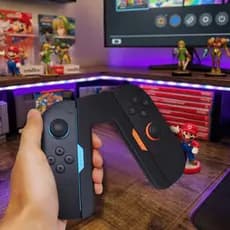 Suporte Grip Magnético Ergonômico para Joy-Con 2 - Nintendo Switch 2 - Encaixe por Imãs