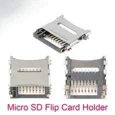 10 Pces/5PC Micro SD Decks Slot Para Cartão TF Flip Soquete De Solda Interno Titular Do MicroSD O Telefone Móvel Memória