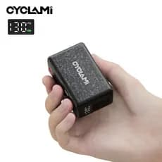 CYCLAMI AM6 Bomba de ar automática 130 PSI inflador elétrico portátil display de pressão pneus MTB bicicleta de estrada
