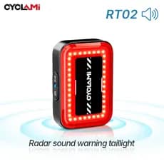 CYCLAMI Luz Traseira De Freio Inteligente , Radar De Bicicleta De Estrada MTB , À Prova D'água , Carregamento USB , Cicl