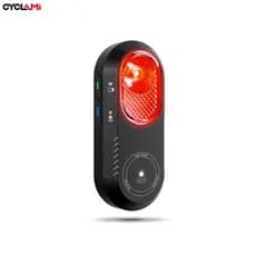 Lanterna traseira inteligente CYCLAMI LA150 com sensor de frenagem, compatível com alguns ciclocomputadores e relógios