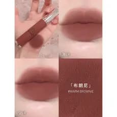 3ce leite lábio lama esmalte Brownie fosco veludo ferrugem marrom batom outono inverno de longa duração fosco canela pro