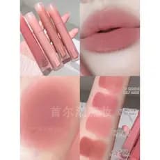 3ce lábio esmalte pasta de feijão pêssego Oolong leite damasco coreano baixo saturado Nude cor batom estilo japonês Pseu