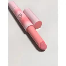3ce batom gelatinoso labial espelho esmalte labial sólido brilho labial meio dia chá rosto liso cor Nude batom gelatinos