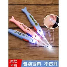 Colher de colheita de orelha dos desenhos animados colher de colheita de orelha luminosa colher de colheita de orelha fe