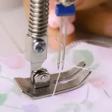 Agulha dupla para máquina de costura 2.0/90 3.0/90 4.0/90 adequada para a maioria das máquinas de costura domésticas