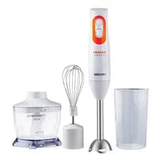 Mixer Elétrico Mallory Trikxer Pratic 3 Em 1 Mixer Processador E Batedor Triturador Branco 127V