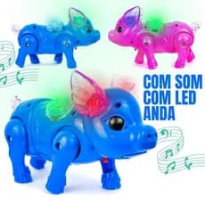 Porquinho de Plástico Musical – Brinquedo Infantil com Som