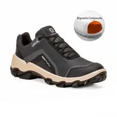 Sapato de Segurança Hybrid Nano Grey Estival - Brinde Palmilha PU - Cinza Composite - CA 47750