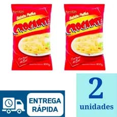 Batata Palha Kari-Kari Crocante 800g Kit 2